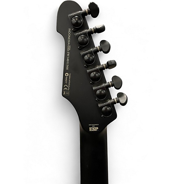 Used Ltd TE-406 MATTE BLACK Solid Body Electric Guitar