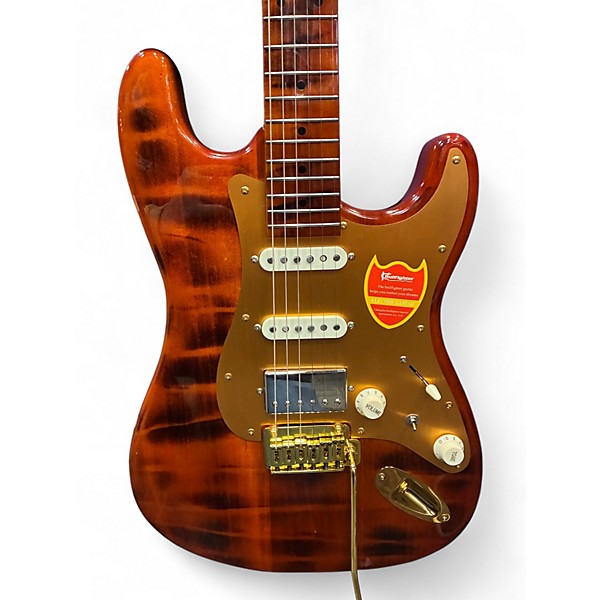 Used Bullfighter D190 BURNED MAPLE Solid Body Electric Guitar