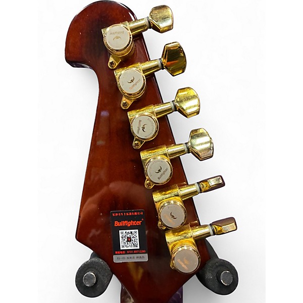 Used Bullfighter D190 BURNED MAPLE Solid Body Electric Guitar