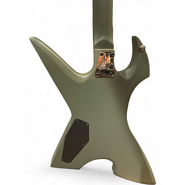 Used ESP LTD MAX-200 MILITARY GREEN Solid Body Electric Guitar