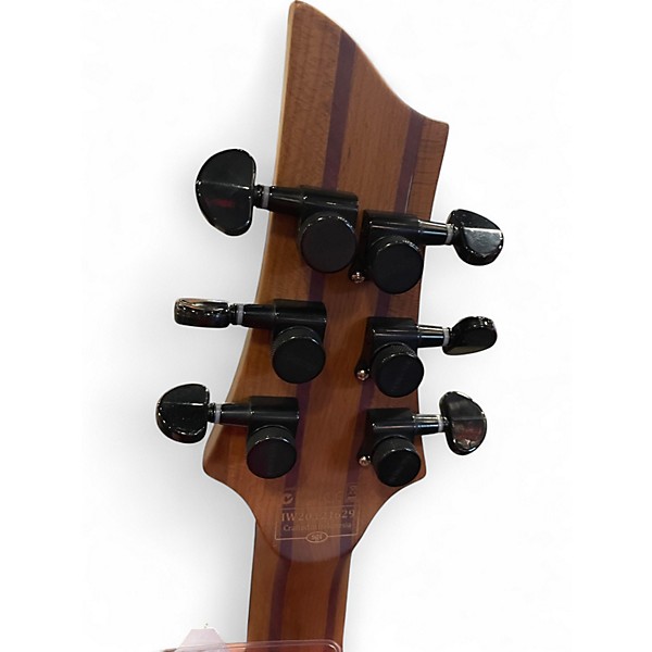 Used Schecter Guitar Research C1 EXOTIC EBONY NATURAL SATIN Solid Body Electric Guitar