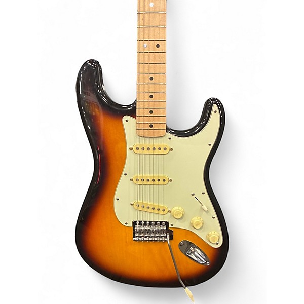 Used Fender Standard Stratocaster 3 Color Sunburst Solid Body Electric Guitar