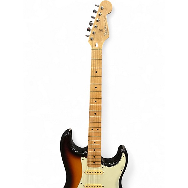 Used Fender Standard Stratocaster 3 Color Sunburst Solid Body Electric Guitar