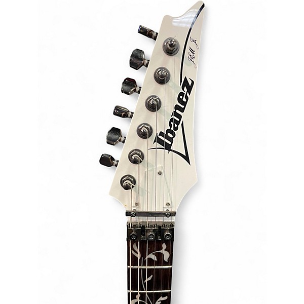 Used Ibanez Jem Jr White Solid Body Electric Guitar