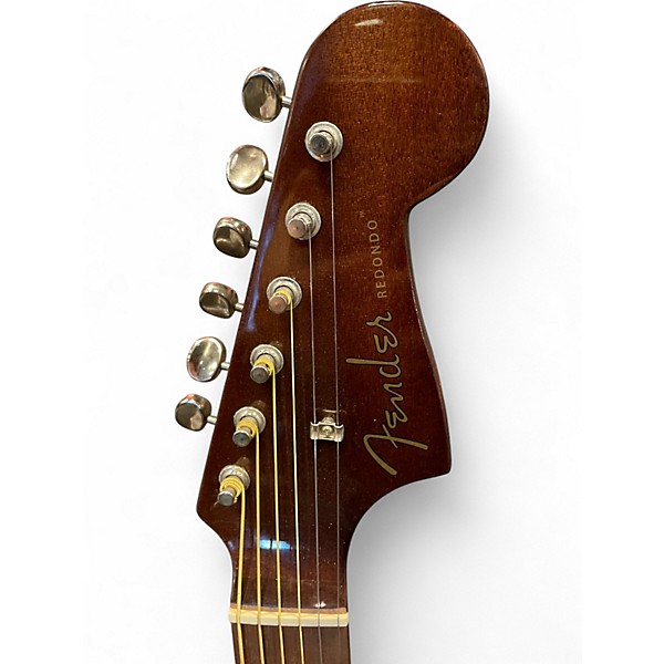 Used Fender Redondo Natural Acoustic Electric Guitar