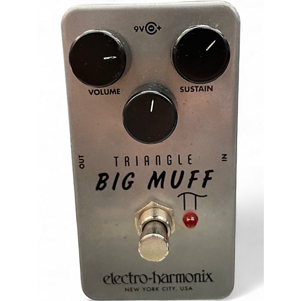 Used Electro-Harmonix Big Muff Triangle Pi Distortion Effect Pedal