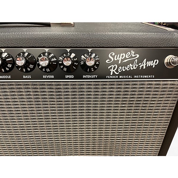 Used Fender Super Reverb 4x10 Tube Guitar Combo Amp