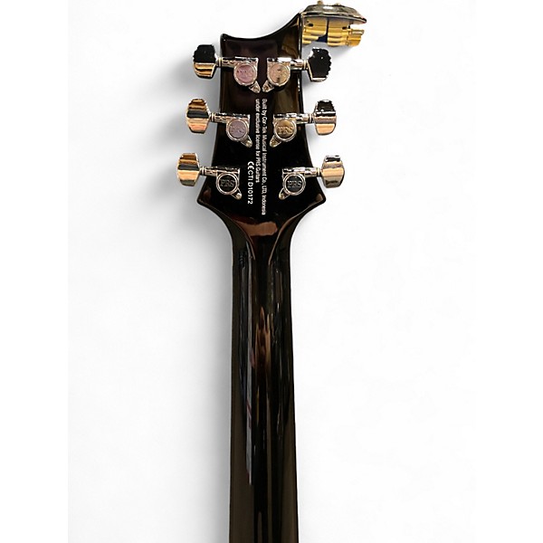 Used PRS SE Custom 24 FR Floyd Rose Grey Burst Solid Body Electric Guitar