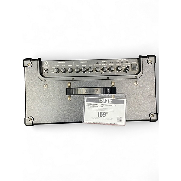 Used BOSS Katana KTN50 50W 1X12 Guitar Combo Amp