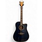 Used Keith Urban LIMITED EDITION VINTAGE PLAYER BLUE Acoustic Guitar thumbnail