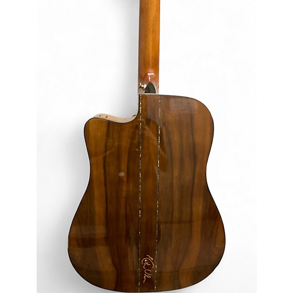 Used Keith Urban LIMITED EDITION VINTAGE PLAYER BLUE Acoustic Guitar