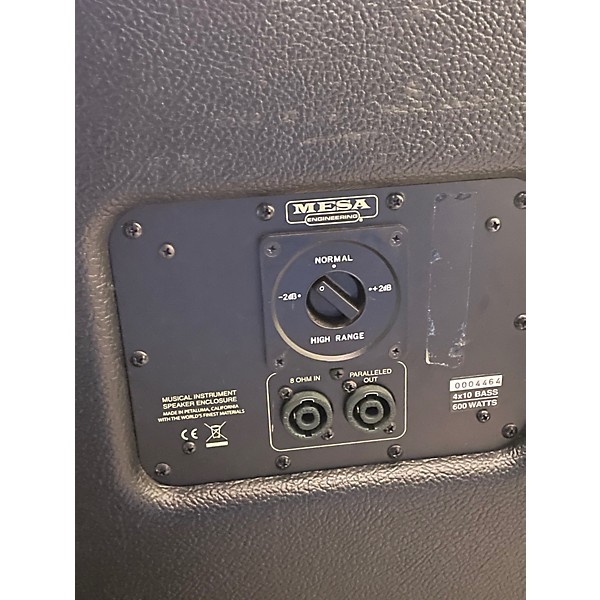 Used MESA/Boogie Traditional Powerhouse 4x10 600W Bass Cabinet