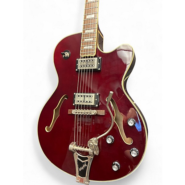 Used Epiphone Swingster Cherry Hollow Body Electric Guitar