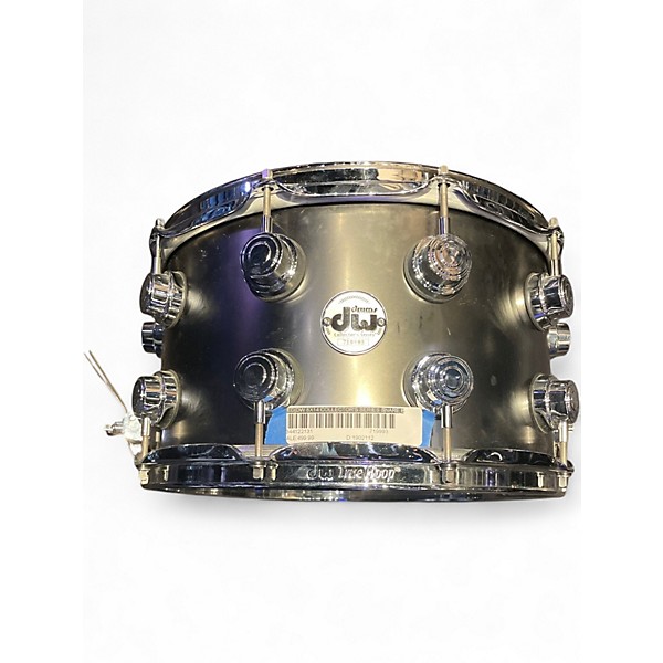 Used DW 8X14 Collector's Series Snare Black Nickel Over Brass Drum