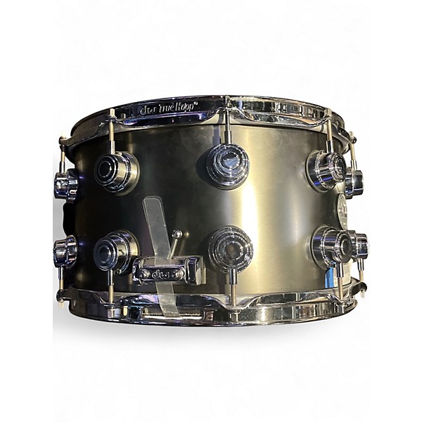 Used DW 8X14 Collector's Series Snare Black Nickel Over Brass Drum