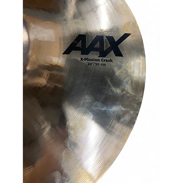 Used SABIAN 20in AAX Xplosion Crash Cymbal