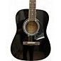 Used Silvertone PRO SERIES Black Acoustic Guitar