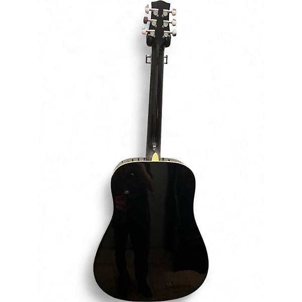 Used Silvertone PRO SERIES Black Acoustic Guitar