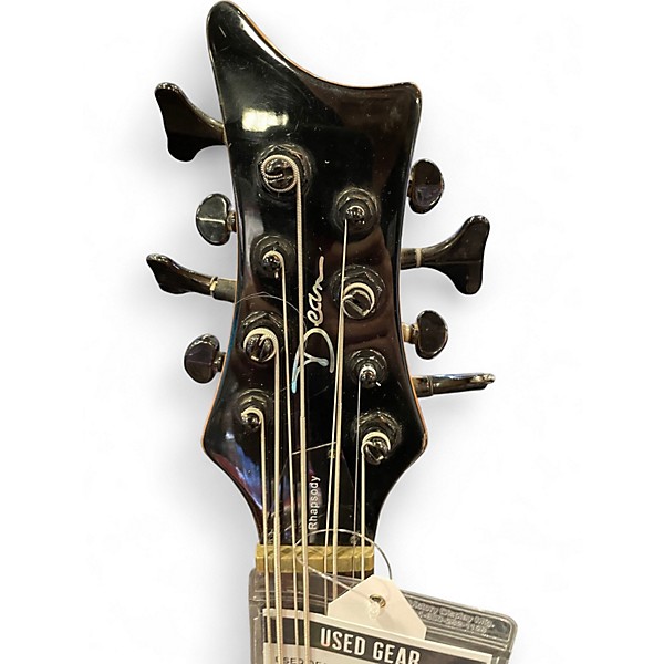 Used Dean Rhapsody 8 8 String Brown Electric Bass Guitar