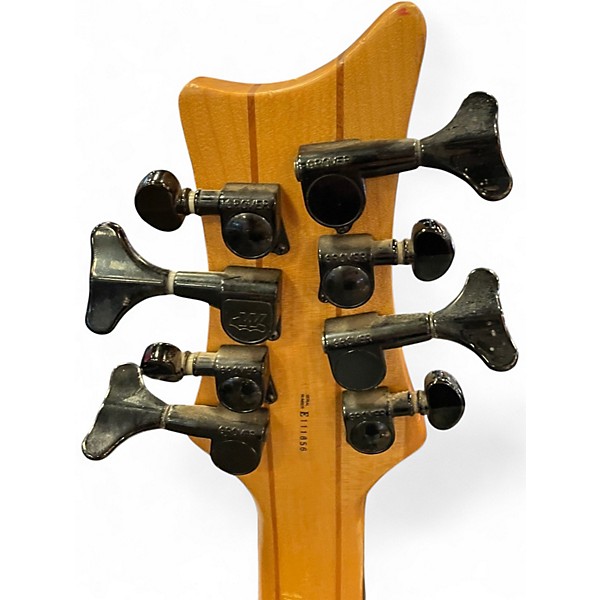 Used Dean Rhapsody 8 8 String Brown Electric Bass Guitar