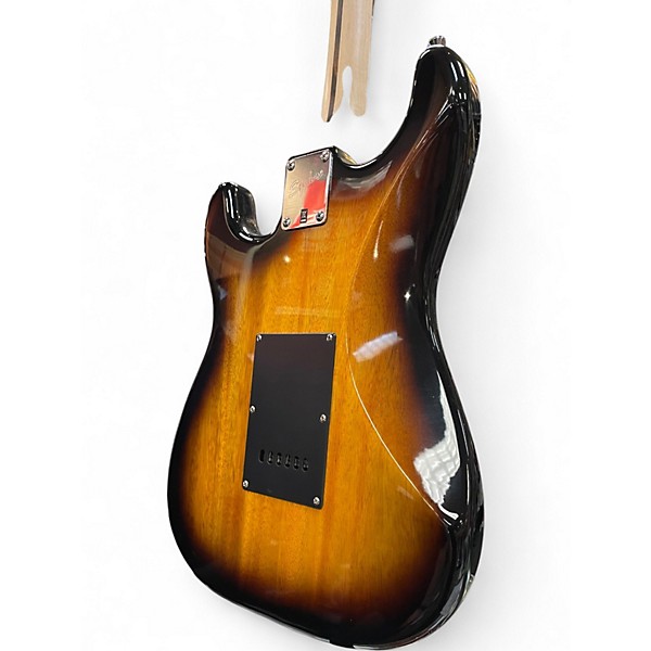 Used Squier Affinity Stratocaster Sunburst Solid Body Electric Guitar