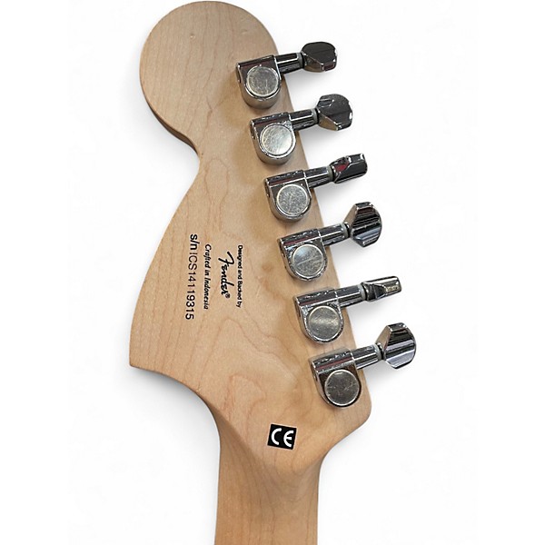 Used Squier Affinity Stratocaster Sunburst Solid Body Electric Guitar