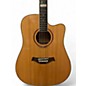 Used Tagima Kansas Dreadnaught Natural Acoustic Guitar