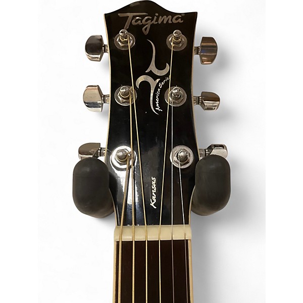 Used Tagima Kansas Dreadnaught Natural Acoustic Guitar