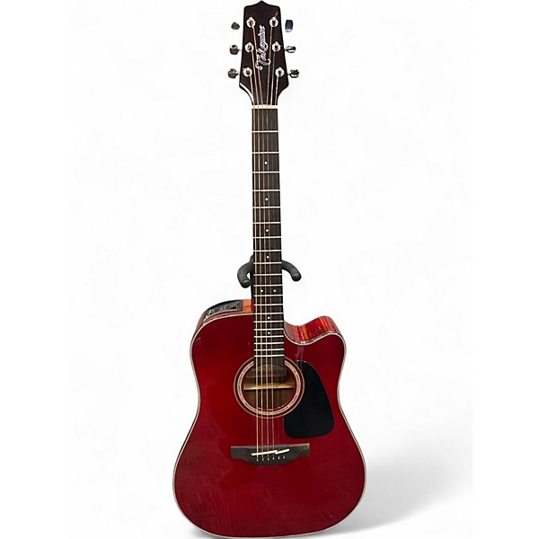 Used Takamine GD30CE Wine Red Acoustic Electric Guitar