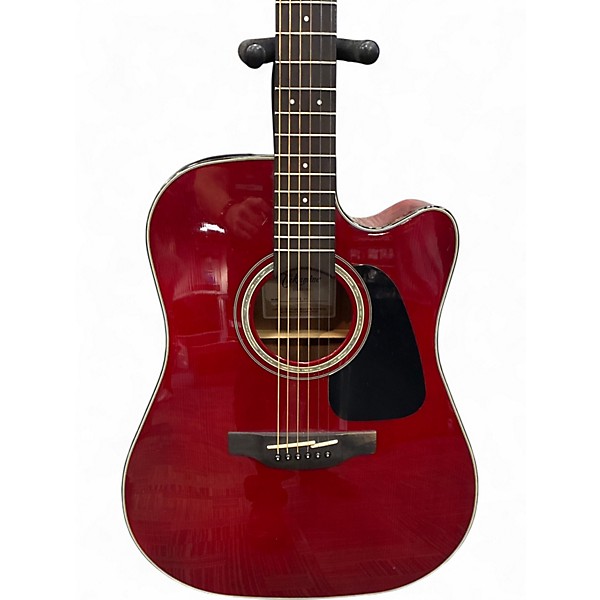 Used Takamine GD30CE Wine Red Acoustic Electric Guitar
