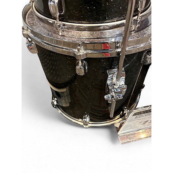 Used TAMA 4 Piece Starclassic Birch Bubinga Black Sparkle Drum Kit