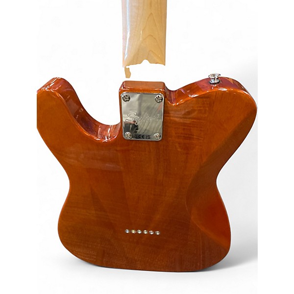 Used Squier ESQUIRE DELUXE Walnut Solid Body Electric Guitar