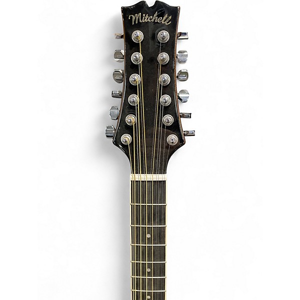 Used Mitchell D120S Natural 12 String Acoustic Electric Guitar