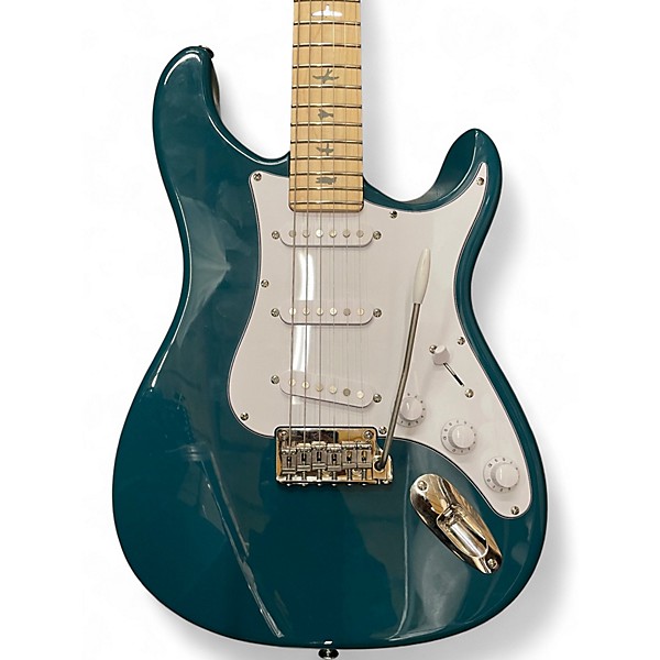 Used PRS Silver Sky John Mayer Signature Nylon Blue Solid Body Electric Guitar