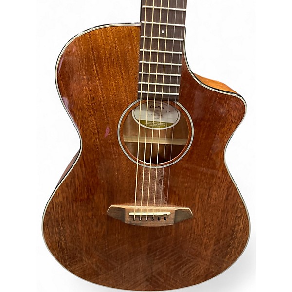 Used Breedlove Discovery Concert CE Mahogany Acoustic Electric Guitar