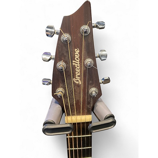 Used Breedlove Discovery Concert CE Mahogany Acoustic Electric Guitar