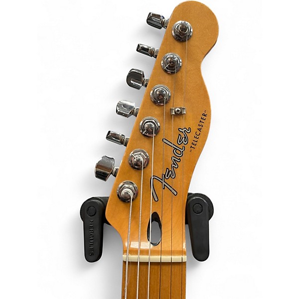 Used Fender SPECIAL EDITION DELUXE ASH TELECASTER Butterscotch Blonde Solid Body Electric Guitar