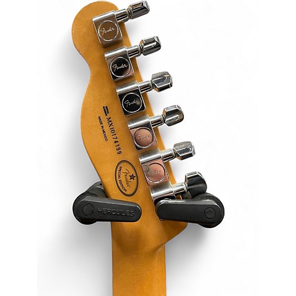 Used Fender SPECIAL EDITION DELUXE ASH TELECASTER Butterscotch Blonde Solid Body Electric Guitar