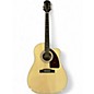 Used Epiphone AJ220SCE Natural Acoustic Electric Guitar thumbnail