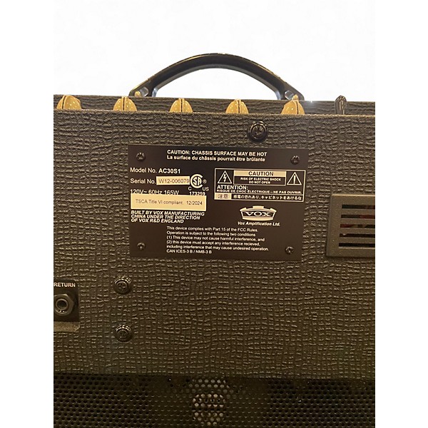 Used VOX AC30S1 30W 1x12 Tube Guitar Combo Amp