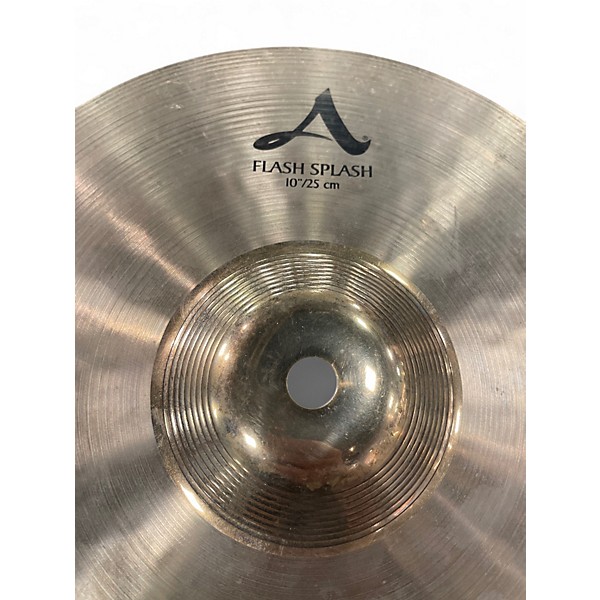 Used Zildjian 10in A Flash Splash Cymbal