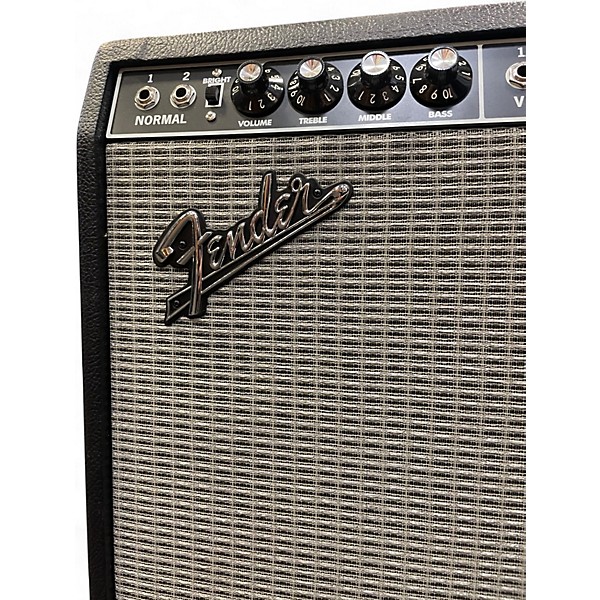 Used Fender Vintage Reissue 1965 Twin Reverb Tube Guitar Combo Amp
