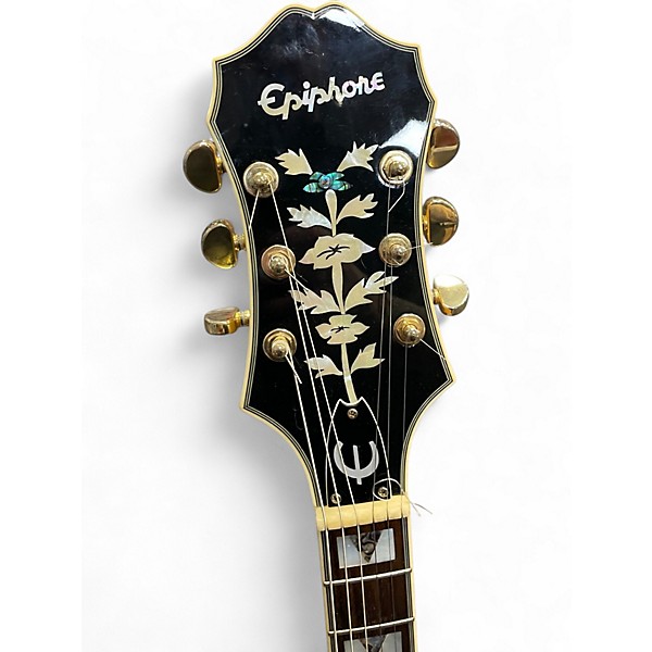 Used Epiphone Sheraton II Natural Hollow Body Electric Guitar