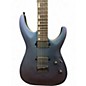 Used ESP LTD H1001FM Deluxe Trans Purple Solid Body Electric Guitar