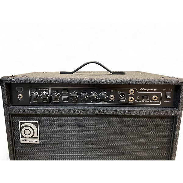 Used Ampeg BA115V2 1x15 150W Bass Combo Amp