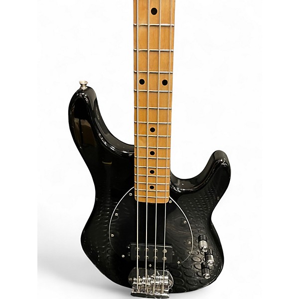 Used Sterling by Music Man Sub 4 Black Electric Bass Guitar
