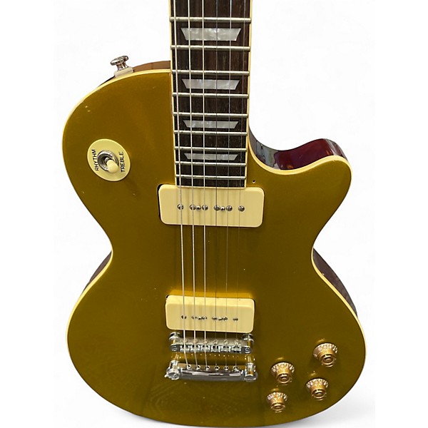 Used Agile AL 3100 Gold Top Solid Body Electric Guitar