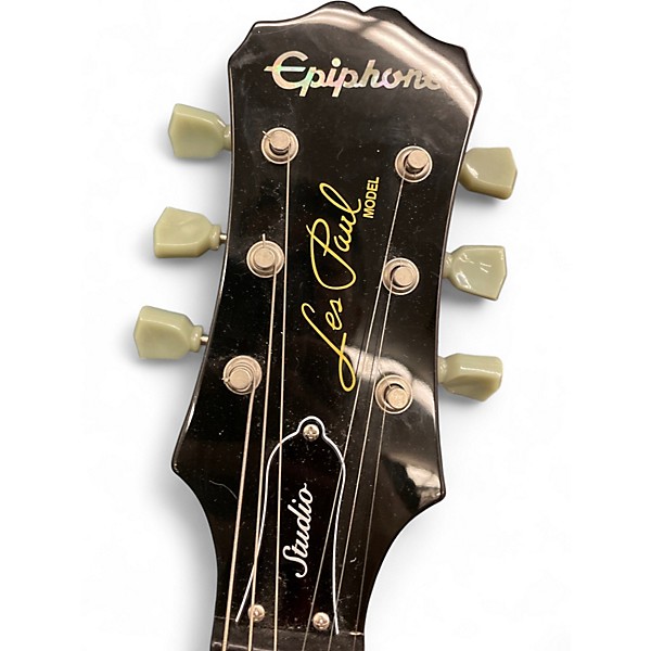 Used Epiphone Les Paul Studio Deluxe Wine Red Solid Body Electric Guitar