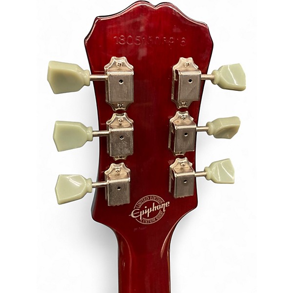 Used Epiphone Les Paul Studio Deluxe Wine Red Solid Body Electric Guitar