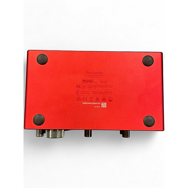 Used Focusrite Scarlett 4i4 Gen 3 Audio Interface